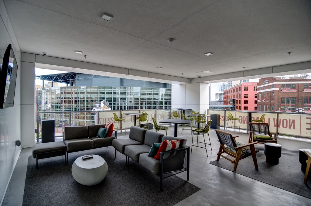 Clubhouse View of Downtown Grand Rapids