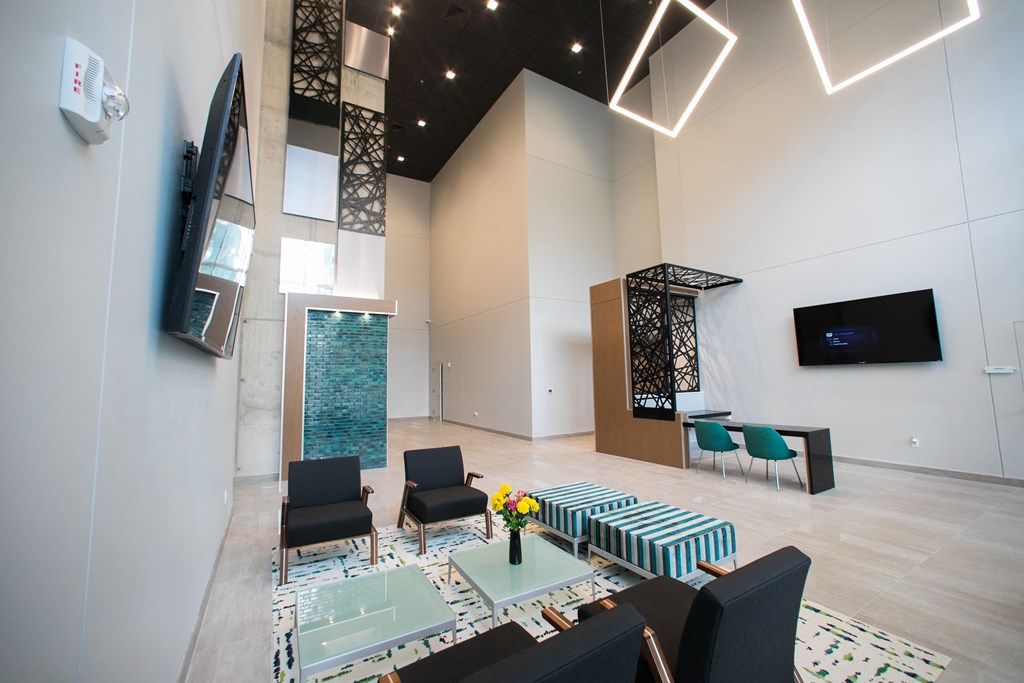 Lobby of Venue Tower Apartments