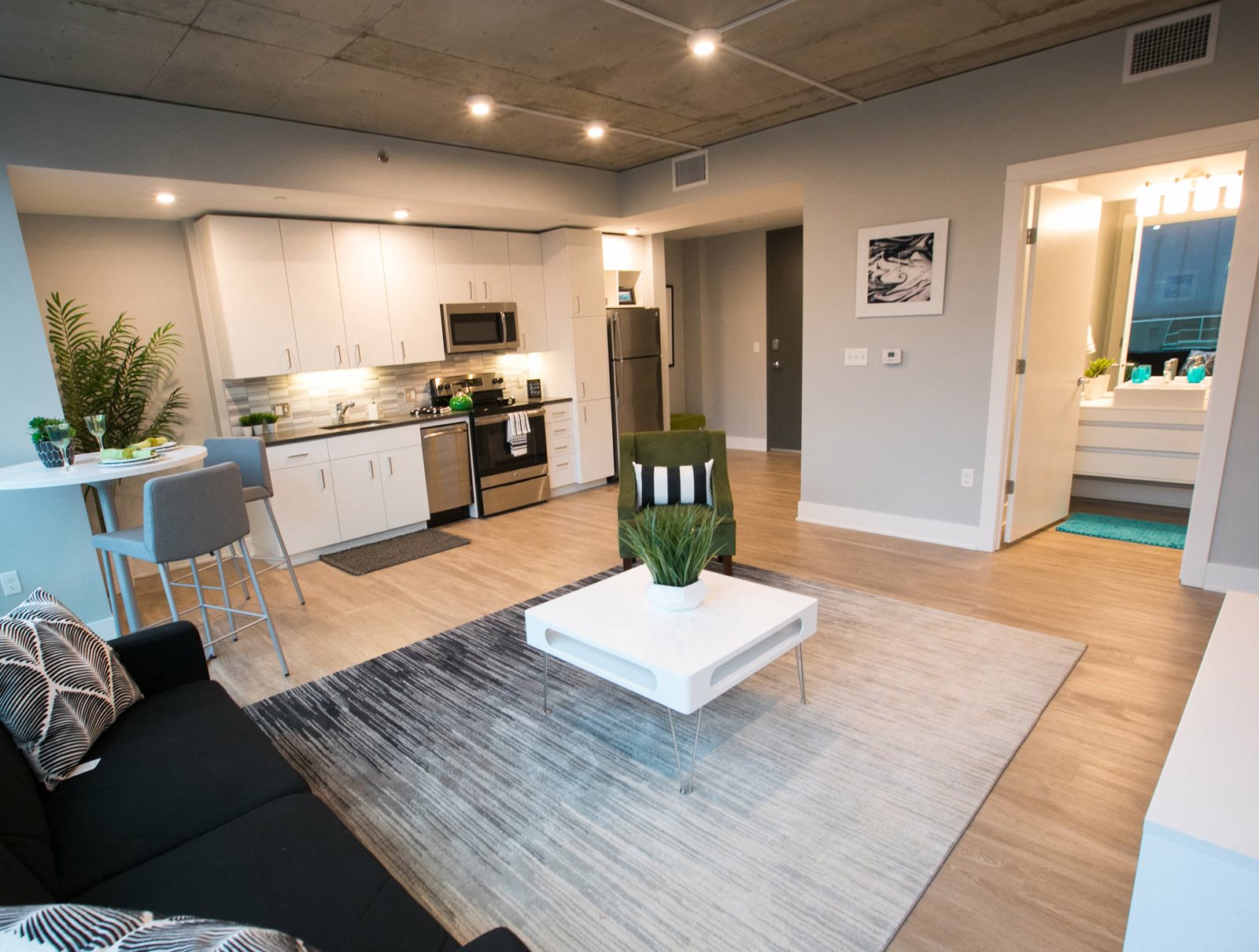 Venue Tower Apartments Downtown Grand Rapids Room To Entertain At Venue Tower Apartments In Grand Rapids