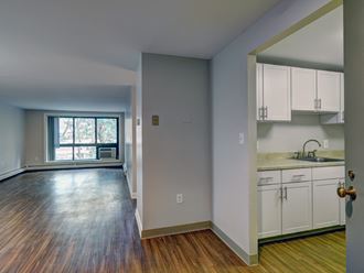 One bedroom apartment at Rockingham Glen in West Roxbury, MA