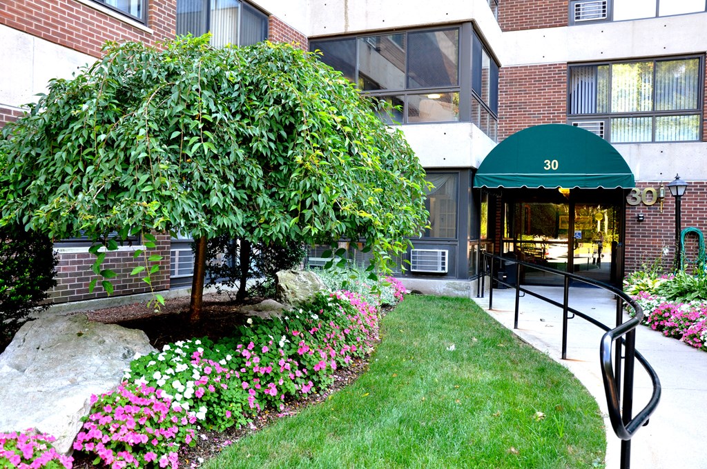 Main Entrance Main Entrance at Rockingham Glen, West Roxbury, MA