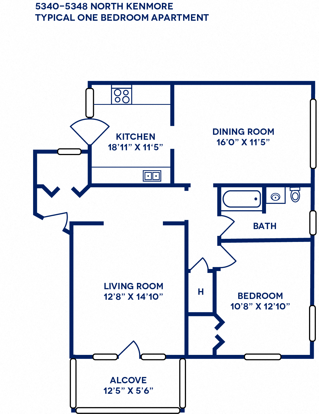 5439 N Kenmore 1-4 Beds Apartment, Affordable for Rent - Photo Gallery 5
