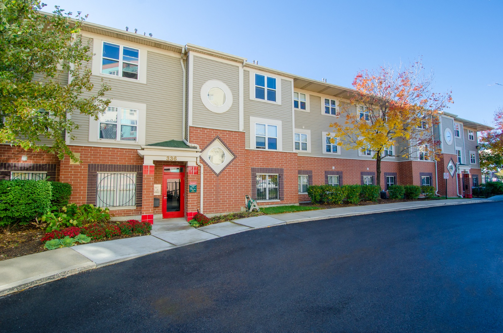 our apartments offer a parking lot in front of our building