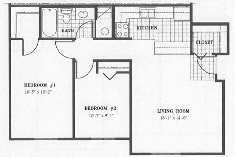 2 Bedroom B