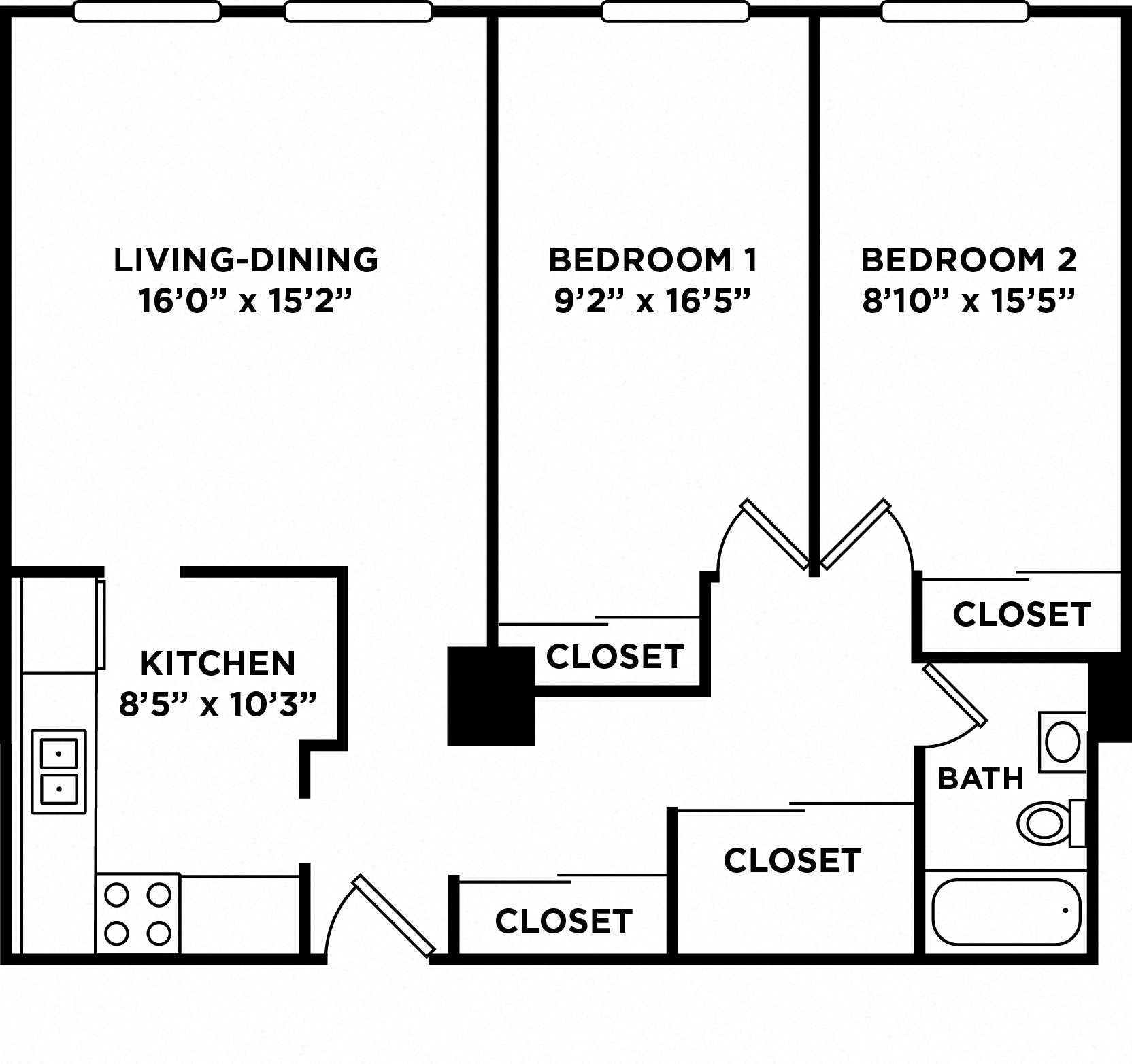 long grove house chicago floorplan E