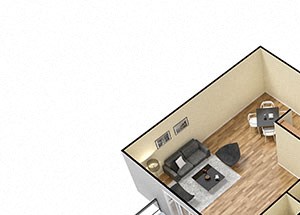 2 Bed 2 Bath West Phase Floor Plan at Candlewyck Apartments, Michigan 2 Bed 2 Bath West Phase Floor Plan at Candlewyck Apartments, Michigan