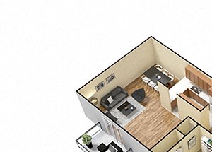 4 Bed 2 Bath attractive Floor Plan at Candlewyck Apartments, Kalamazoo, 49001 4 Bed 2 Bath attractive Floor Plan at Candlewyck Apartments, Kalamazoo, 49001