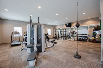 State Of The Art Fitness Center at Hamilton Square Apartments, Westfield, Indiana