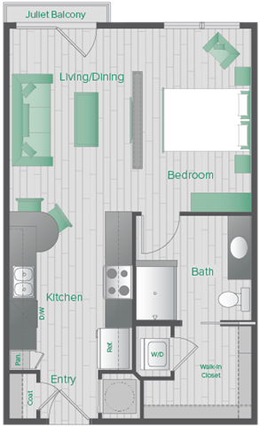 201 Park at North Hills Street Studio-2 Beds Apartment for Rent - Photo Gallery 29