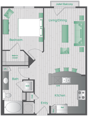 201 Park at North Hills Street Studio-2 Beds Apartment for Rent - Photo Gallery 30