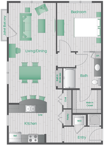 201 Park at North Hills Street Studio-2 Beds Apartment for Rent - Photo Gallery 33