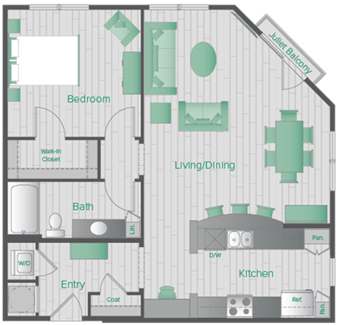 201 Park at North Hills Street Studio-2 Beds Apartment for Rent - Photo Gallery 34