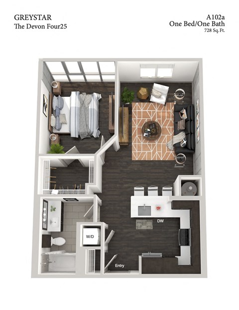 717 Tucker Street Studio-2 Beds Apartment for Rent - Photo Gallery 21