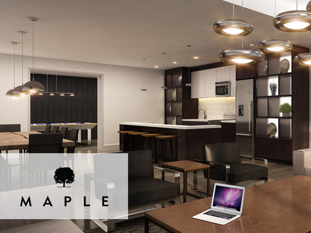 a laptop computer sitting on a table in a restaurant