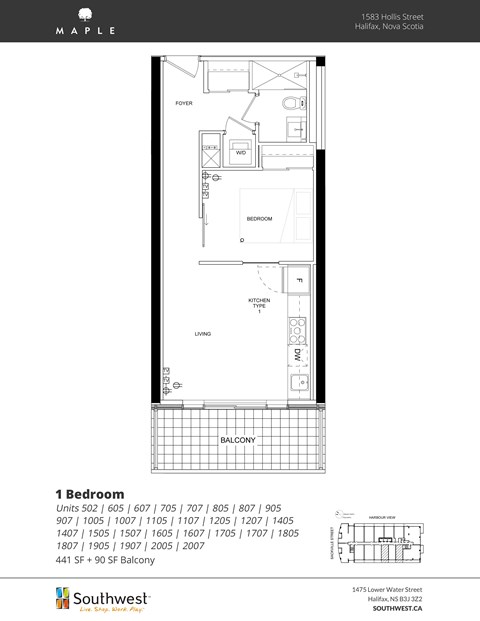 1583 Hollis Street Studio-3 Beds Apartment for Rent - Photo Gallery 21