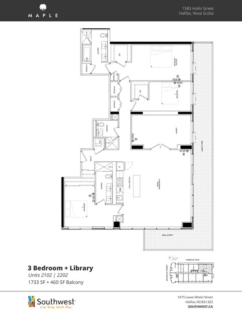 1583 Hollis Street Studio-3 Beds Apartment for Rent - Photo Gallery 22