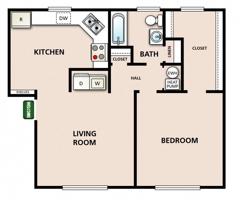 Floor Plans Of Park 35 In Decatur Ga