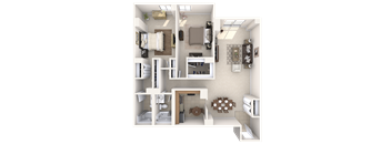 Kahlo - Two Bedroom, Two Bath