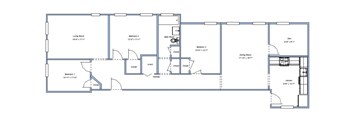 3 Bedroom + Den & 1 Bath