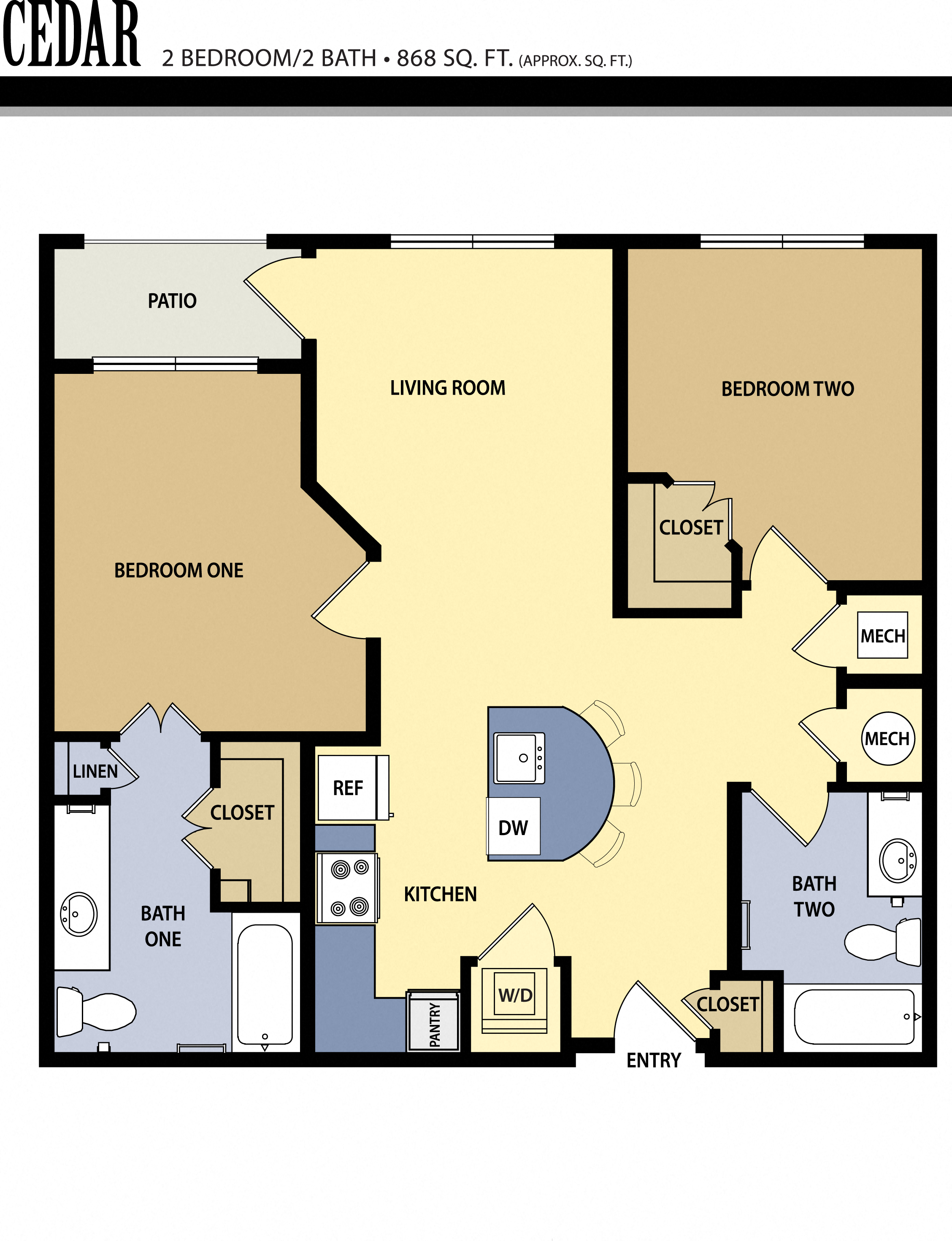 Floor Plans of Liberty Center in Provo, UT