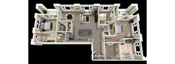 Greystone Floor Plan at Berkshire Main Street, Durham, North Carolina