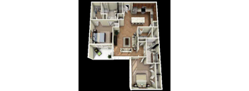 Grove Floor Plan at Berkshire Main Street, Durham