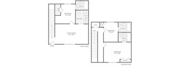 3 Bed 3 Bath - HC-F Townhome