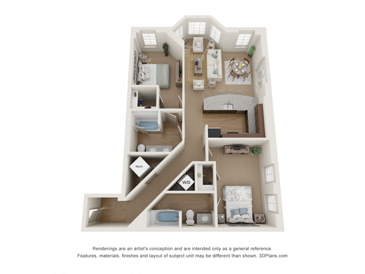 Mercer Floor Plan