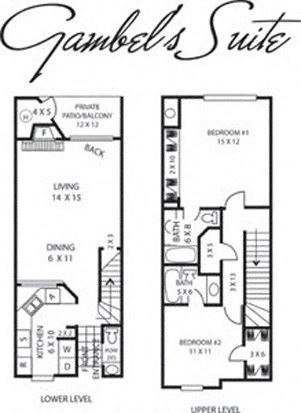 2 Bed 2 Bath