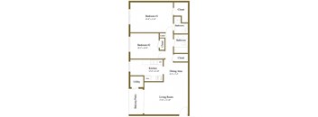 2 Bedroom 2 Bath