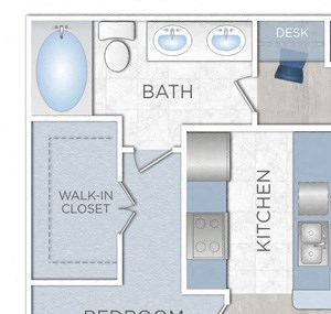 Midtown-778 1 BEDROOM 1 BATH