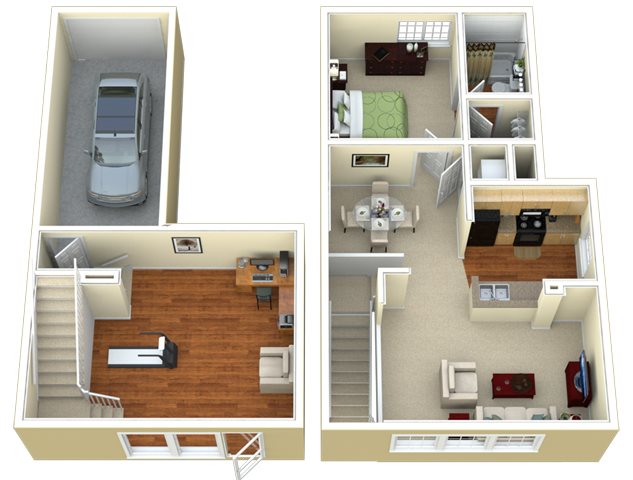 W1 Floor Plan 4