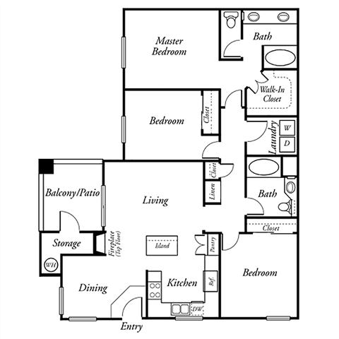 The Carpenter Floor Plan 3