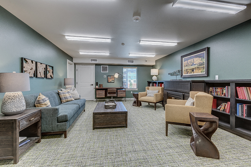 Library at VINTAGE AT MILL CREEK, Mill Creek, WA, 98012