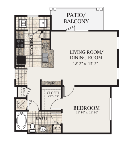 5000 Honeysuckle Lane 1-2 Beds Apartment for Rent - Photo Gallery 31