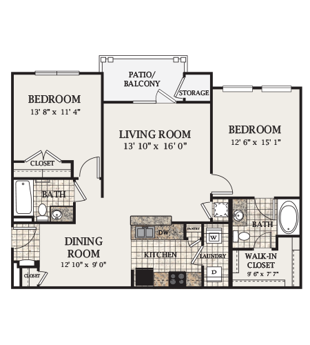 5000 Honeysuckle Lane 1-2 Beds Apartment for Rent - Photo Gallery 33