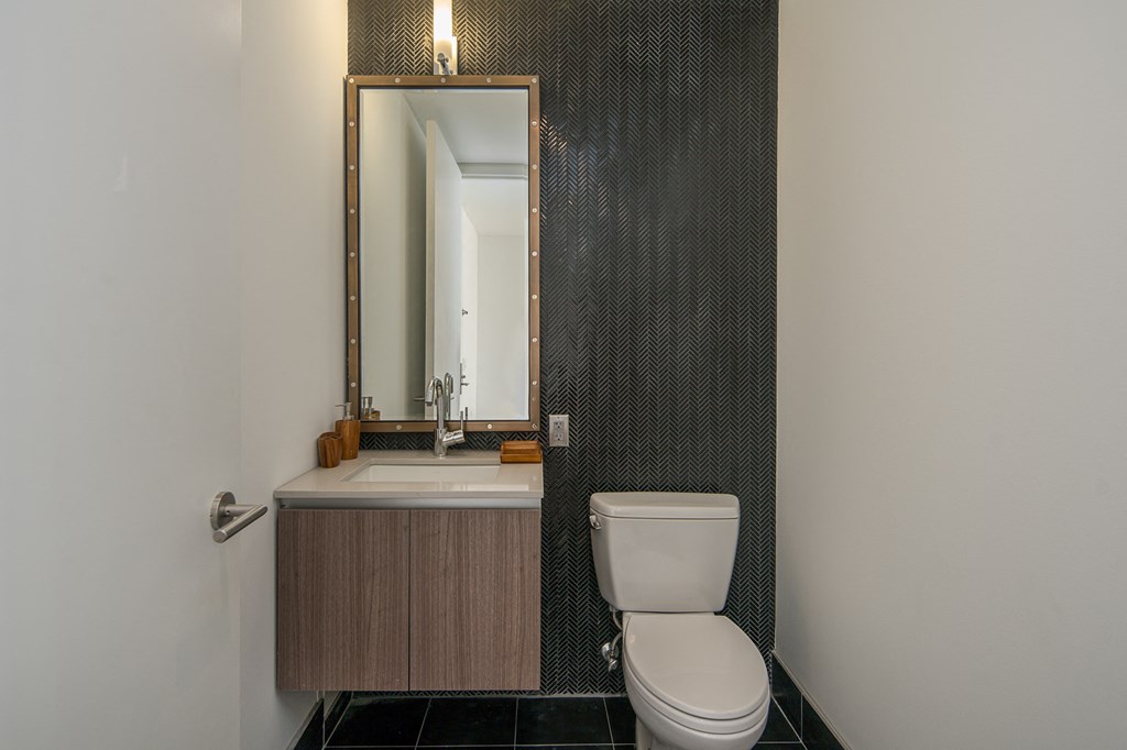 a small bathroom with a toilet and a sink