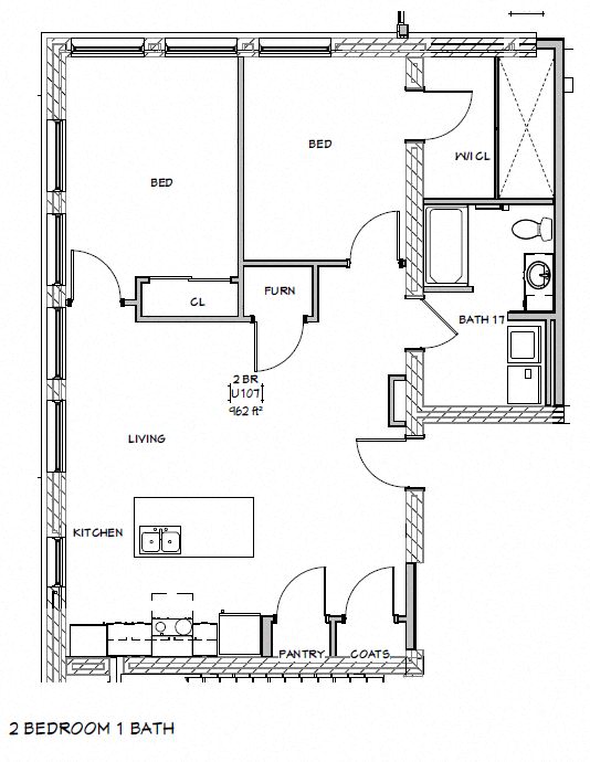 2 bedroom
