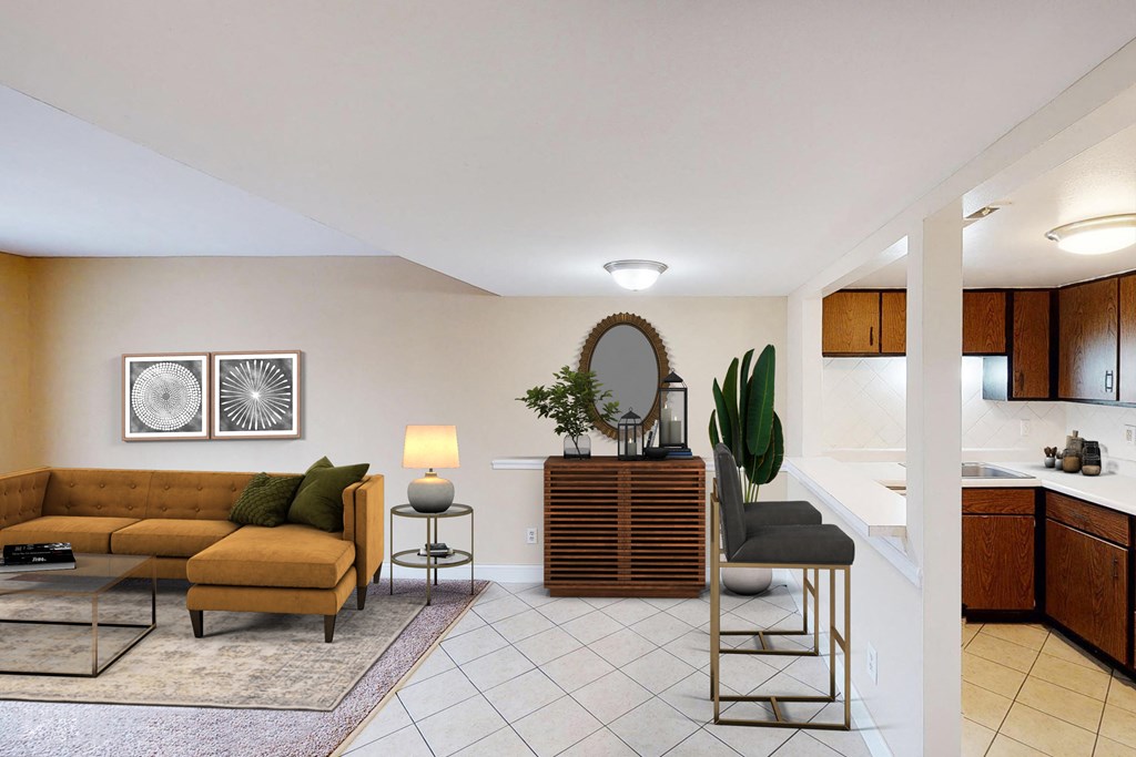 Virtual Living Dining Kitchen at The Wynds, Kettering, OH