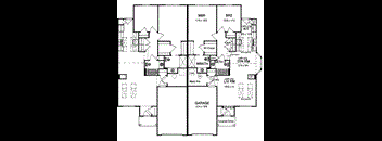 2 Bedroom, 2 Bath Townhome 1,202-1,217 sq. ft.