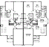 2 Bedroom, 2 Bath Townhome 1,202-1,217 sq. ft.