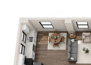 Avanti 2 Bed 2 Bath Avanti 2 Bed 2 Bath at Studebaker Lofts, South Bend, IN