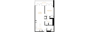 1 Bedroom - 1 Bath | A05