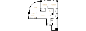 2 Bedroom - 2 Bath | B03A