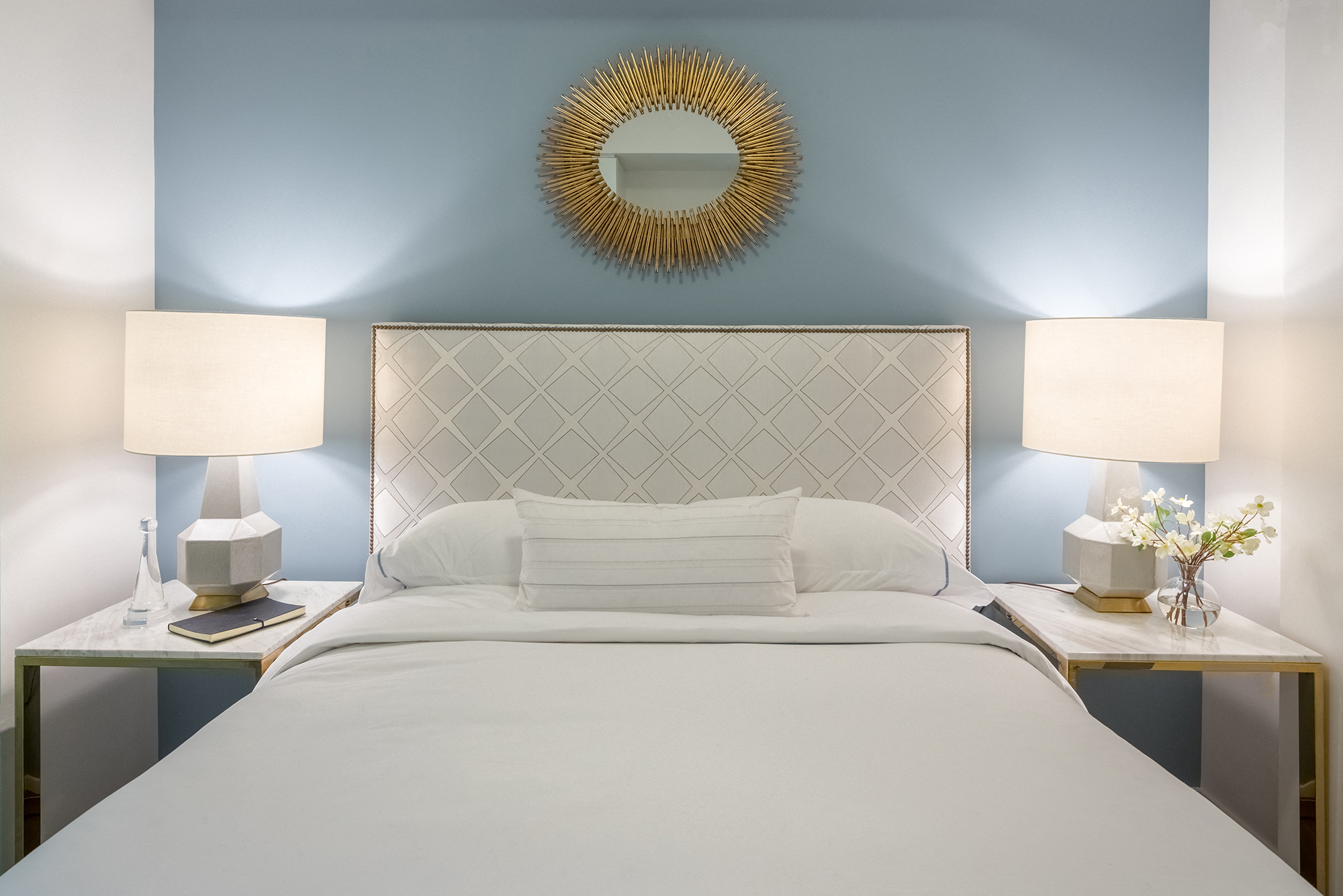 Bedrooms with Wide Plank Flooring and Barn Doors