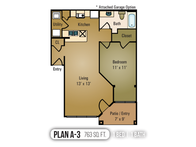 A-3 Floor Plan 3
