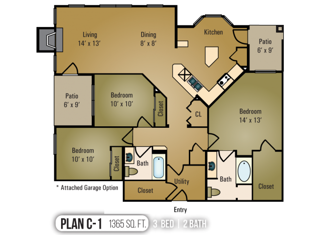 C-1 Floor Plan 9