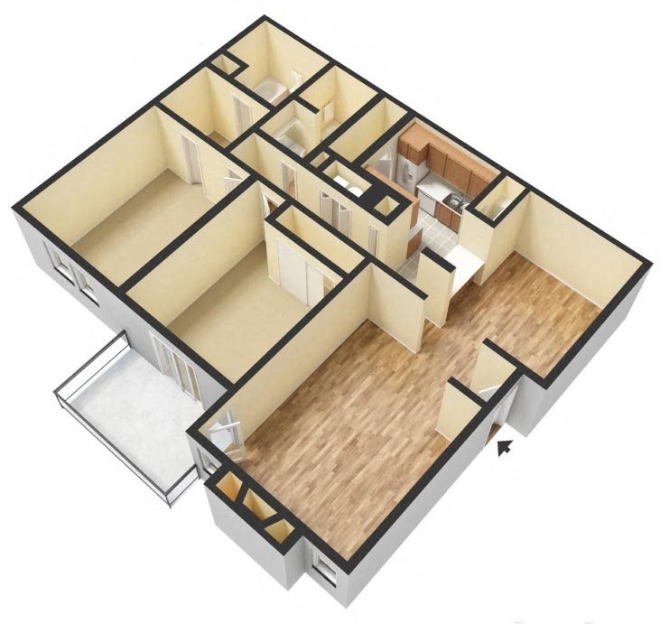 B3 Floor Plan 7