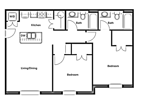 Two Bedroom - B1