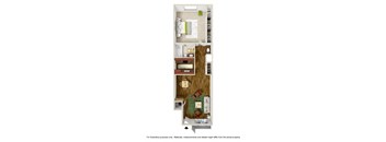 1 Bedroom or 1 Bedroom with Loft